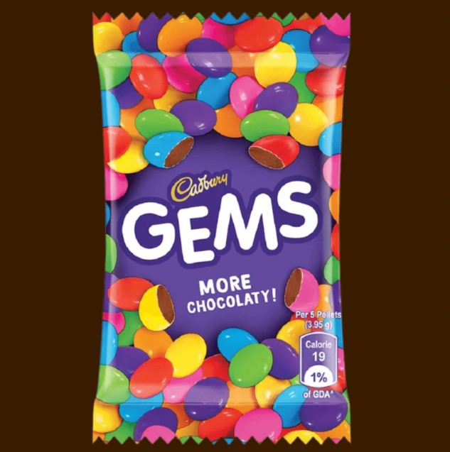 Cadbury Gems | Pack of 5| Chatpati Candy